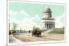 Grants Tomb, Riverside Drive-null-Mounted Art Print