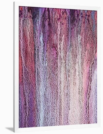 Granulated Paint Splashes-Eisfrei-Framed Art Print