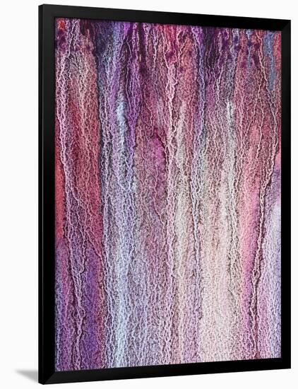 Granulated Paint Splashes-Eisfrei-Framed Art Print