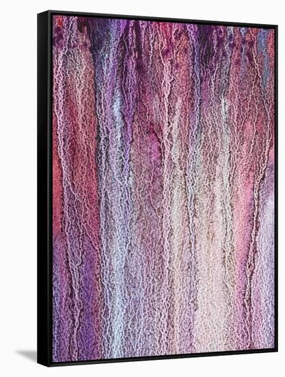 Granulated Paint Splashes-Eisfrei-Framed Stretched Canvas