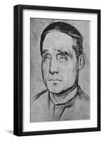 Granville Barker - English-William Rothenstein-Framed Giclee Print