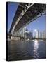 Granville Bridge Spanning False Creek at Granville Island, Vancouver, British Columbia, Canada, Nor-Martin Child-Stretched Canvas