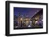 Granville Bridge, Vancouver, British Columbia, Canada-Walter Bibikow-Framed Photographic Print