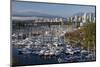 Granville Island Marina-null-Mounted Art Print