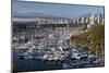 Granville Island Marina-null-Mounted Art Print