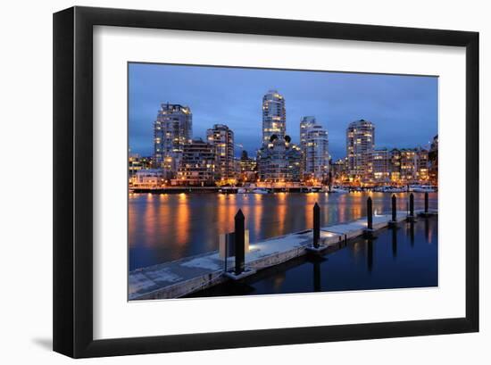 Granville Island Vancouver-null-Framed Art Print