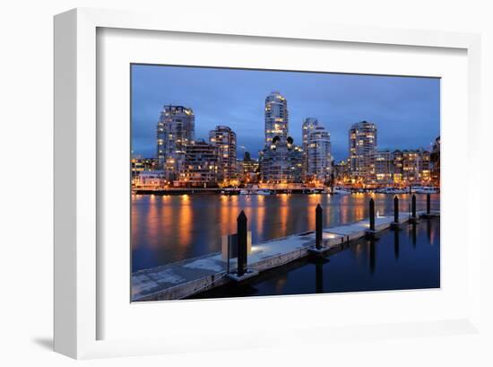 Granville Island Vancouver-null-Framed Art Print