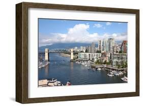 Granville Island Vancouver-null-Framed Art Print