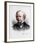 Granville Leveson-Gower, 2nd Earl Granville, British Liberal Statesman, C1890-Petter & Galpin Cassell-Framed Giclee Print