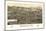 Granville, New York - Panoramic Map-Lantern Press-Mounted Art Print