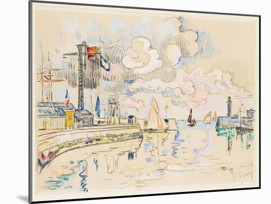 Granville-Paul Signac-Mounted Giclee Print