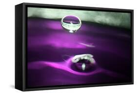 Grape Drink Drop I-Tammy Putman-Framed Stretched Canvas