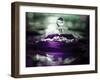 Grape Drink Drop II-Tammy Putman-Framed Photographic Print