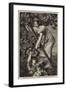 Grape Gathering Near Naples-Paul Alfred De Curzon-Framed Giclee Print