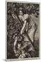 Grape Gathering Near Naples-Paul Alfred De Curzon-Mounted Giclee Print