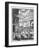 Grape Harvest, 1775-null-Framed Giclee Print