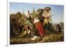 Grape Harvest, 1842-Adolf Richter-Framed Giclee Print