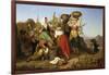 Grape Harvest, 1842-Adolf Richter-Framed Giclee Print