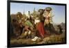 Grape Harvest, 1842-Adolf Richter-Framed Giclee Print