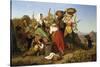 Grape Harvest, 1842-Adolf Richter-Stretched Canvas