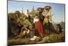 Grape Harvest, 1842-Adolf Richter-Mounted Giclee Print