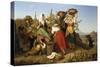 Grape Harvest, 1842-Adolf Richter-Stretched Canvas