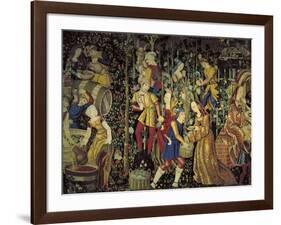 Grape Harvest, C1475-null-Framed Giclee Print