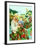 Grape Pickers, 1996-Cristiana Angelini-Framed Giclee Print