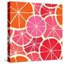 Grapefruit Seamless Background-tovovan-Stretched Canvas