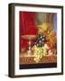 Grapes and a Peach with a Tazza on a Table at a Window-Edward Ladell-Framed Giclee Print