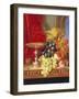 Grapes and a Peach with a Tazza on a Table at a Window-Edward Ladell-Framed Giclee Print