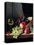 Grapes and Plums-Edward Ladell-Stretched Canvas