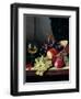 Grapes and Plums-Edward Ladell-Framed Giclee Print