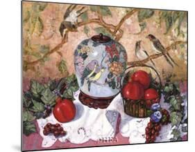 Grapes and Pomegranates-Francie Botke-Mounted Art Print