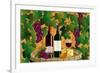 Grapes and Wine-Milovelen-Framed Art Print