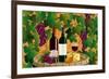 Grapes and Wine-Milovelen-Framed Art Print