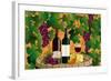 Grapes and Wine-Milovelen-Framed Art Print