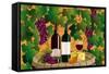 Grapes and Wine-Milovelen-Framed Stretched Canvas