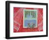 Grapes at the Window-Ditz-Framed Giclee Print