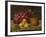 Grapes, Cobnuts and a Pear on a Ledge-Christine Marie Lovmand-Framed Giclee Print