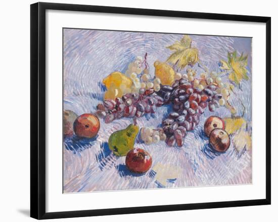 Grapes, Lemons, Pears, and Apples, 1887.-Vincent van Gogh-Framed Giclee Print