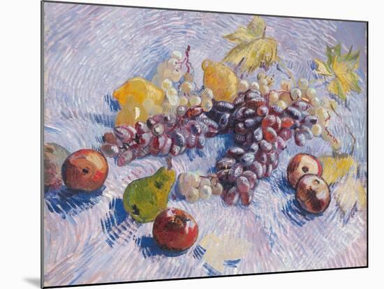 Grapes, Lemons, Pears, and Apples, 1887.-Vincent van Gogh-Mounted Giclee Print