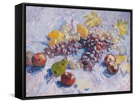Grapes, Lemons, Pears, and Apples, 1887.-Vincent van Gogh-Framed Stretched Canvas