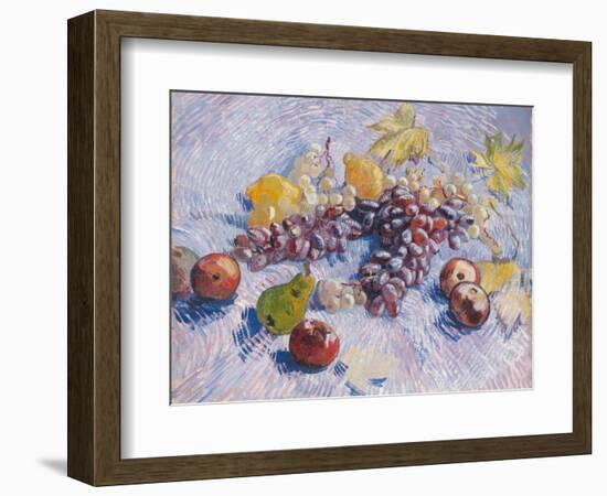 Grapes, Lemons, Pears, and Apples, 1887.-Vincent van Gogh-Framed Giclee Print