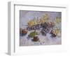 Grapes, Lemons, Pears, and Apples, 1887-Vincent van Gogh-Framed Giclee Print