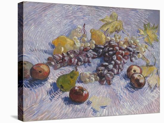 Grapes, Lemons, Pears, and Apples, 1887-Vincent van Gogh-Stretched Canvas