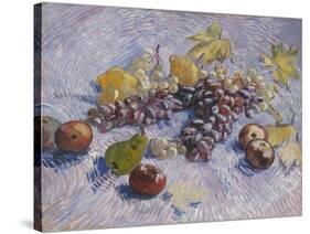 Grapes, Lemons, Pears, and Apples, 1887-Vincent van Gogh-Stretched Canvas