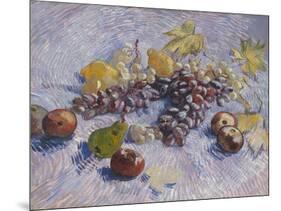 Grapes, Lemons, Pears, and Apples, 1887-Vincent van Gogh-Mounted Giclee Print