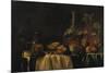 Grapes, Nectarines, Berries and Oysters on a Table-George Wesley Bellows-Mounted Giclee Print