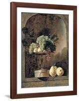 Grapes, Peaches And Quinches In A Niche, 1883-Frans Snyders-Framed Art Print